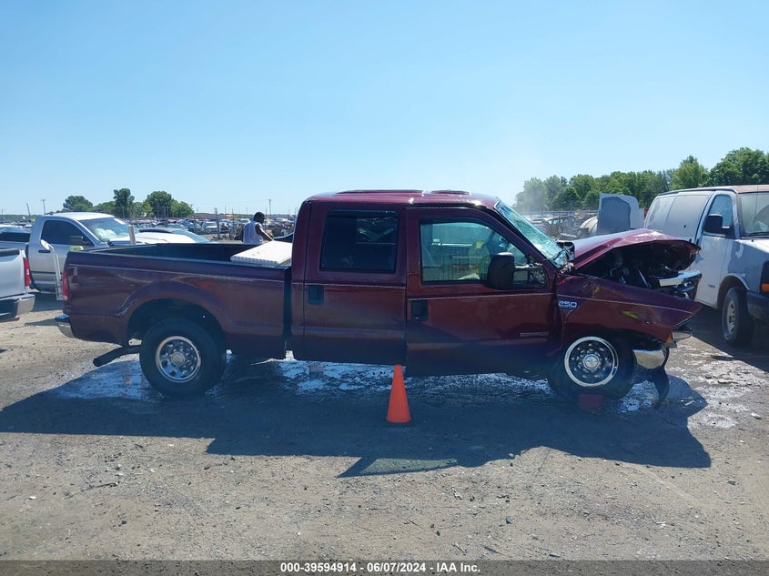 2004 Ford F-250 Lariat/Xl/Xlt VIN: 1FTNW20P94EC89384 Lot: 39594914