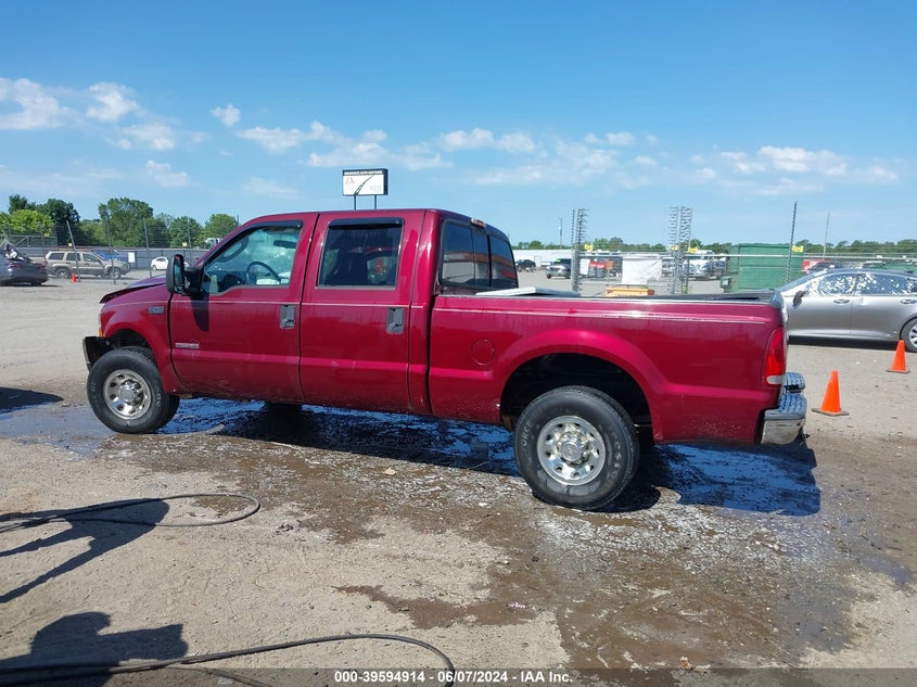 2004 Ford F-250 Lariat/Xl/Xlt VIN: 1FTNW20P94EC89384 Lot: 39594914