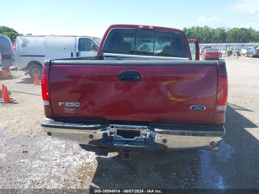 2004 Ford F-250 Lariat/Xl/Xlt VIN: 1FTNW20P94EC89384 Lot: 39594914