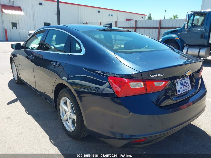 2018 Chevrolet Malibu 1Fl VIN: 1G1ZC5STXJF191601 Lot: 39594916