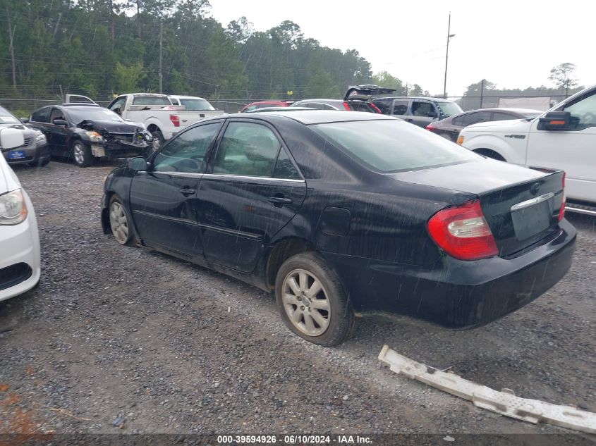 2003 Toyota Camry Xle VIN: 4T1BE32K93U145301 Lot: 39594926