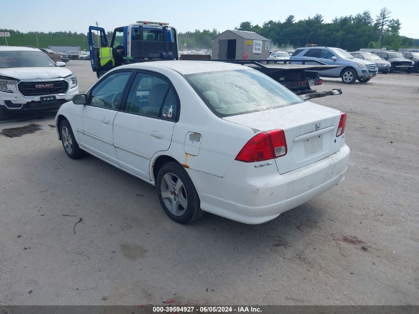 2HGES16515H523489 | 2005 HONDA CIVIC