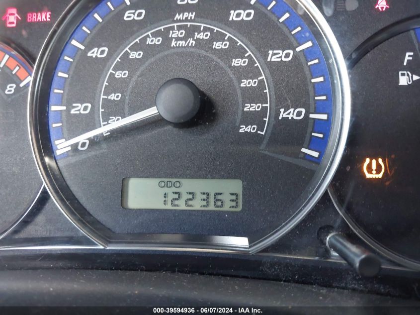 2010 Subaru Forester 2.5X VIN: JF2SH6AC5AG715220 Lot: 39594936