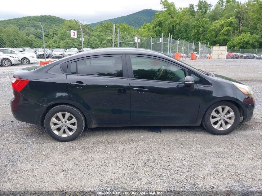 2013 Kia Rio Ex VIN: KNADN4A34D6113338 Lot: 39594939