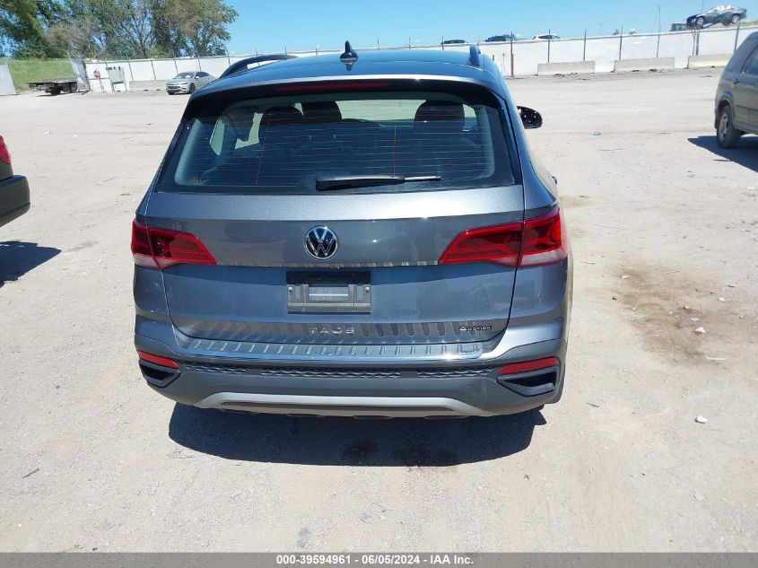 2022 Volkswagen Taos 1.5T S VIN: 3VVAX7B24NM081260 Lot: 39594961