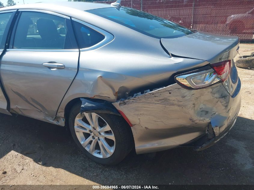 2016 Chrysler 200 Limited VIN: 1C3CCCAB6GN174419 Lot: 39594965