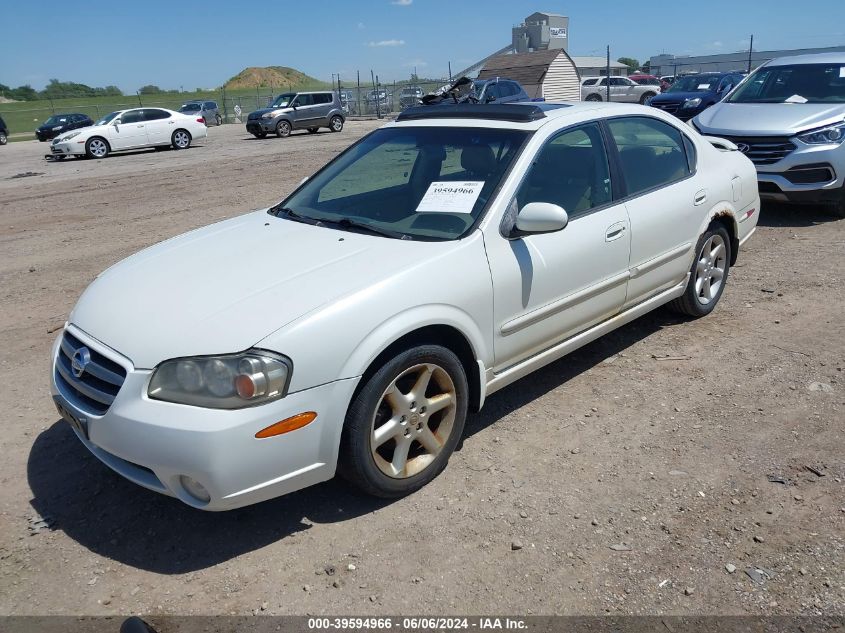 2002 Nissan Maxima Se VIN: JN1DA31A02T315439 Lot: 39594966