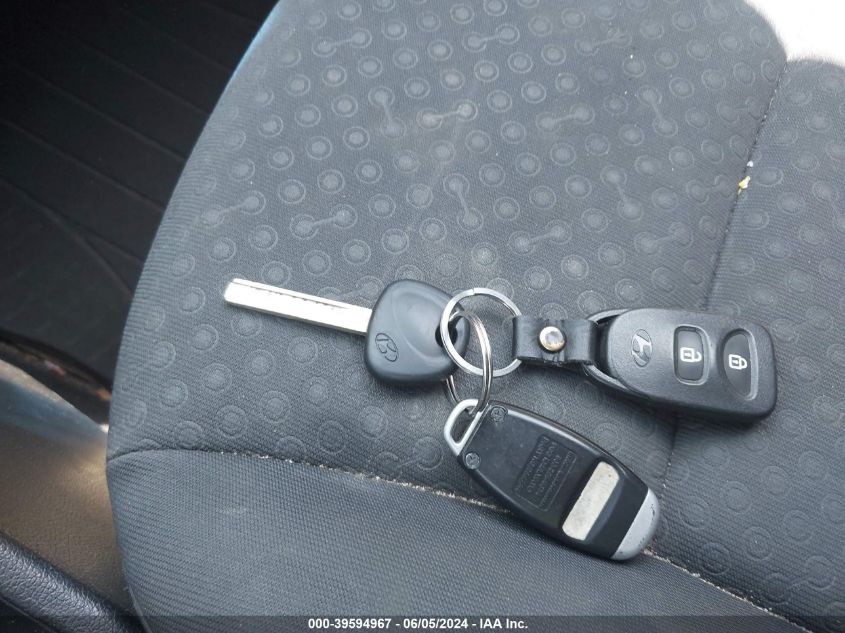 2012 Hyundai Accent Se VIN: KMHCU5AE2CU042977 Lot: 39594967