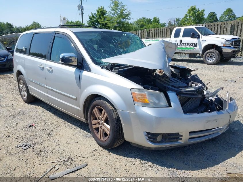 2008 Dodge Grand Caravan Sxt VIN: 2D8HN54X28R844651 Lot: 39594970