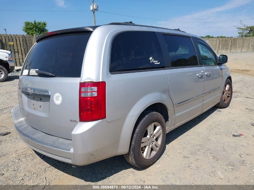 2008 Dodge Grand Caravan Sxt VIN: 2D8HN54X28R844651 Lot: 39594970