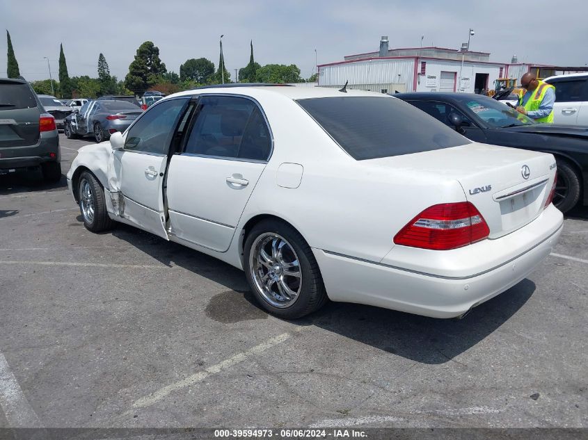 2005 Lexus Ls 430 VIN: JTHBN36F255019097 Lot: 39594973