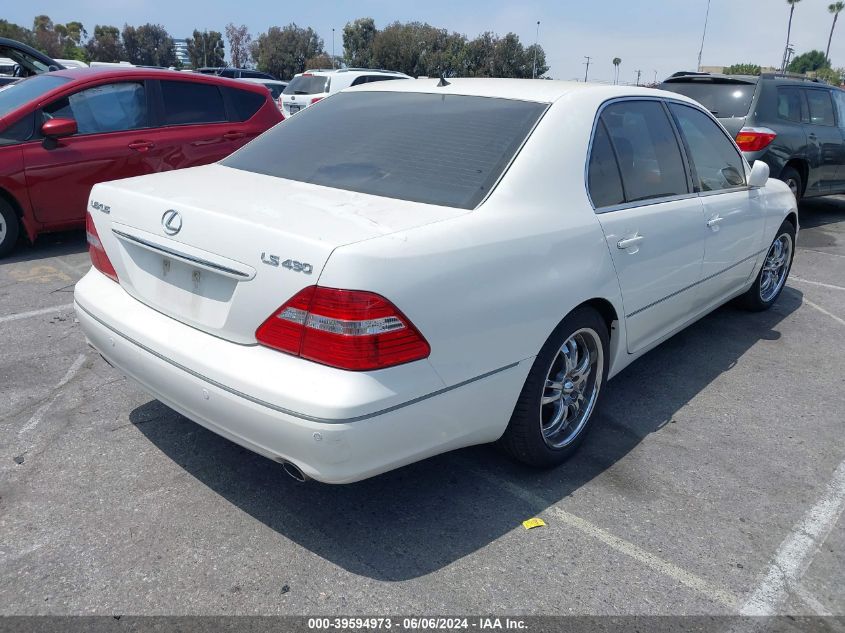 2005 Lexus Ls 430 VIN: JTHBN36F255019097 Lot: 39594973