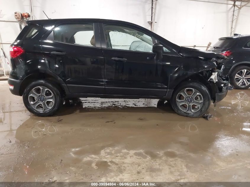 2021 Ford Ecosport S VIN: MAJ6S3FL2MC454560 Lot: 39594984