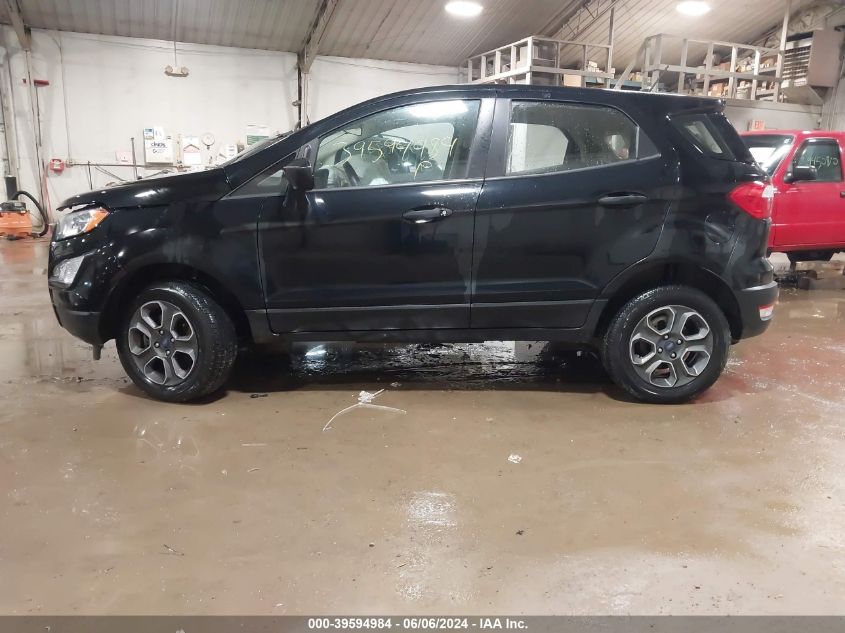 2021 Ford Ecosport S VIN: MAJ6S3FL2MC454560 Lot: 39594984