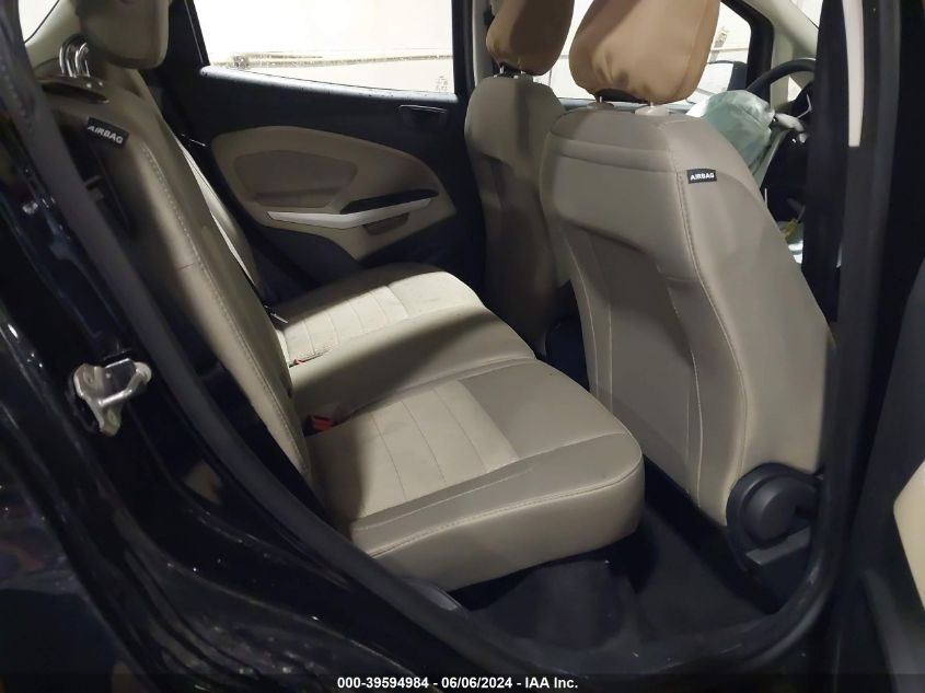 2021 Ford Ecosport S VIN: MAJ6S3FL2MC454560 Lot: 39594984