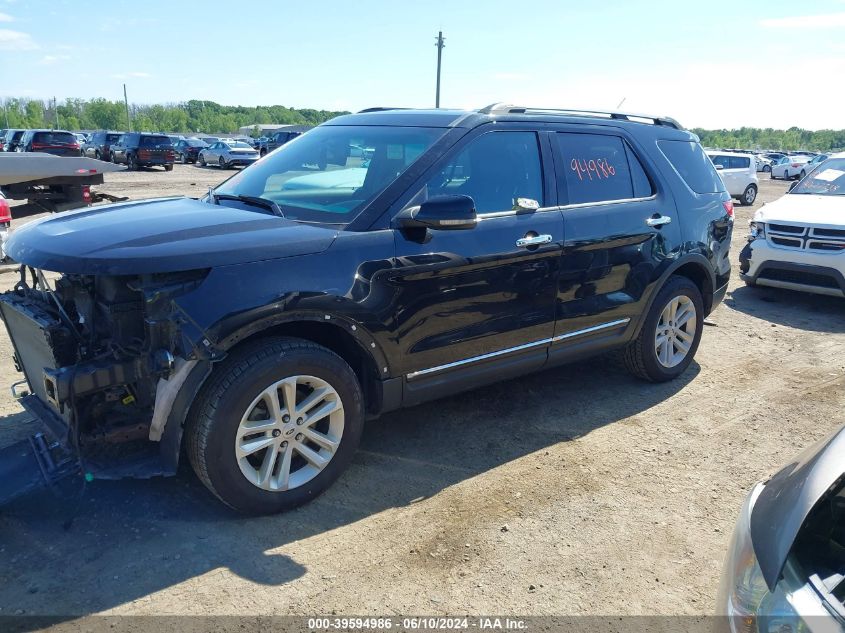 2013 Ford Explorer Xlt VIN: 1FM5K8D84DGA87618 Lot: 39594986