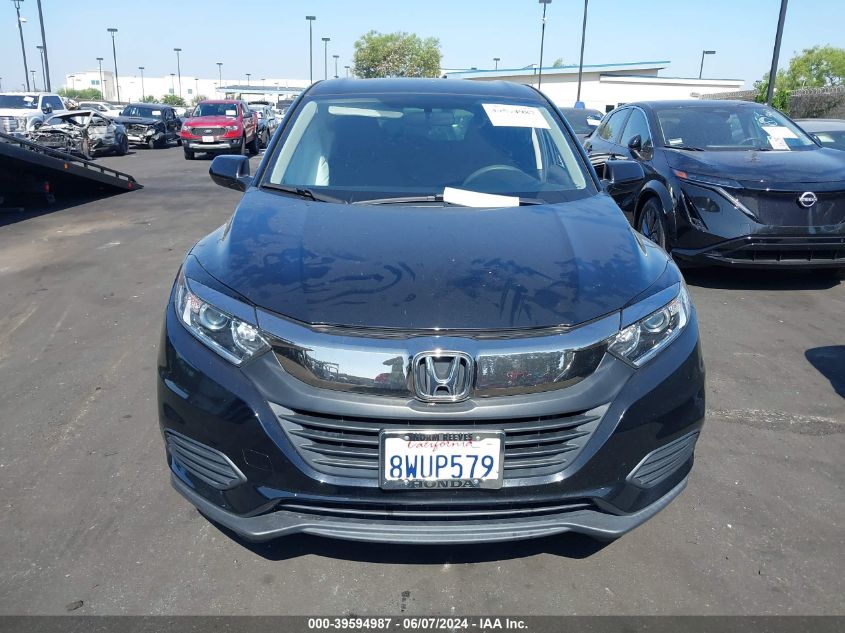 2021 Honda Hr-V 2Wd Lx VIN: 3CZRU5H38MM728153 Lot: 39594987