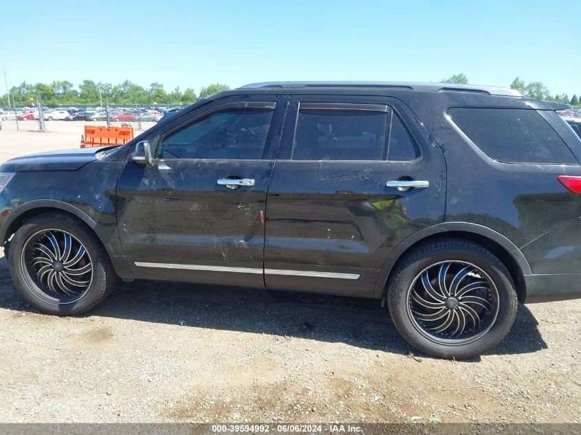 2017 Ford Explorer Limited VIN: 1FM5K8F87HGA17002 Lot: 39594992