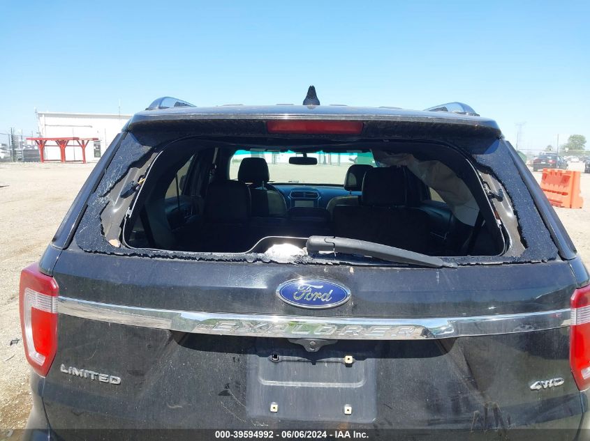 2017 Ford Explorer Limited VIN: 1FM5K8F87HGA17002 Lot: 39594992