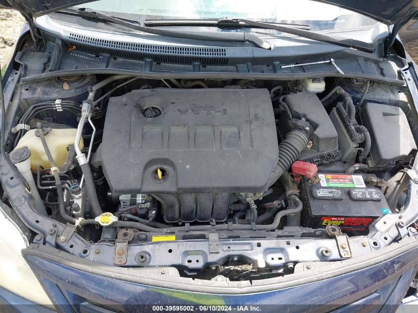 2011 Toyota Corolla Le VIN: 2T1BU4EE8BC592569 Lot: 39595002