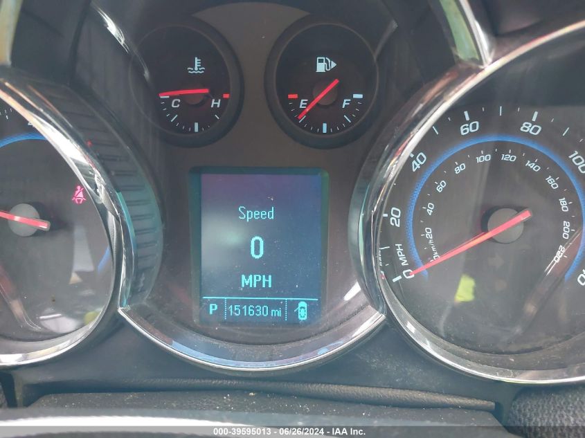 2012 Chevrolet Cruze Ltz VIN: 1G1PH5SC8C7248187 Lot: 39595013