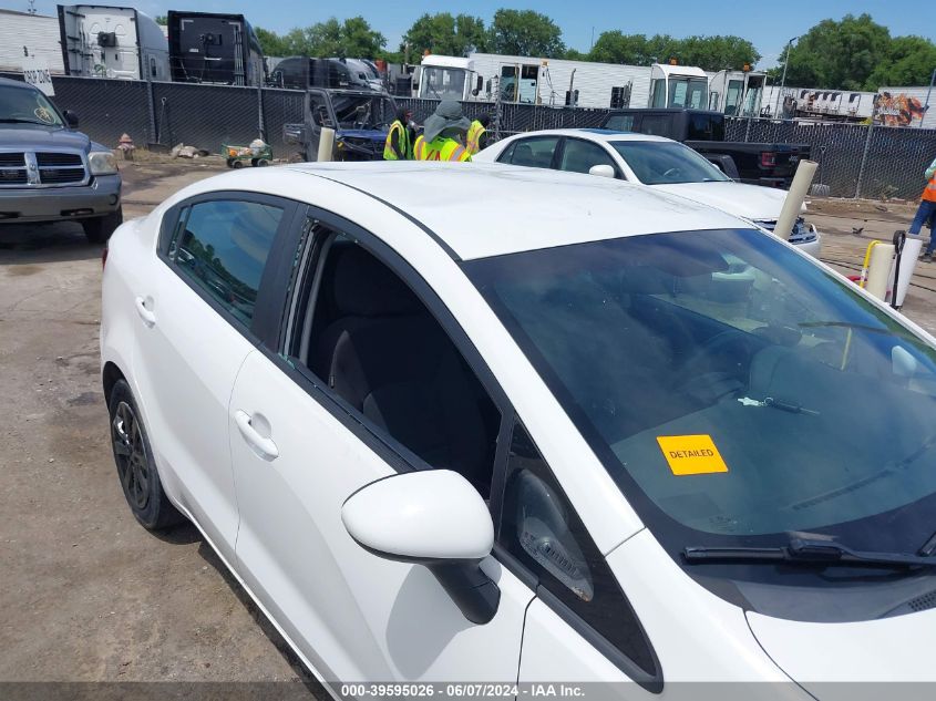 2017 Kia Rio Lx VIN: KNADM4A36H6104780 Lot: 39595026