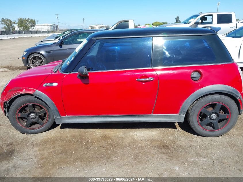 2005 Mini Cooper S VIN: WMWRE33595TL12404 Lot: 39595029