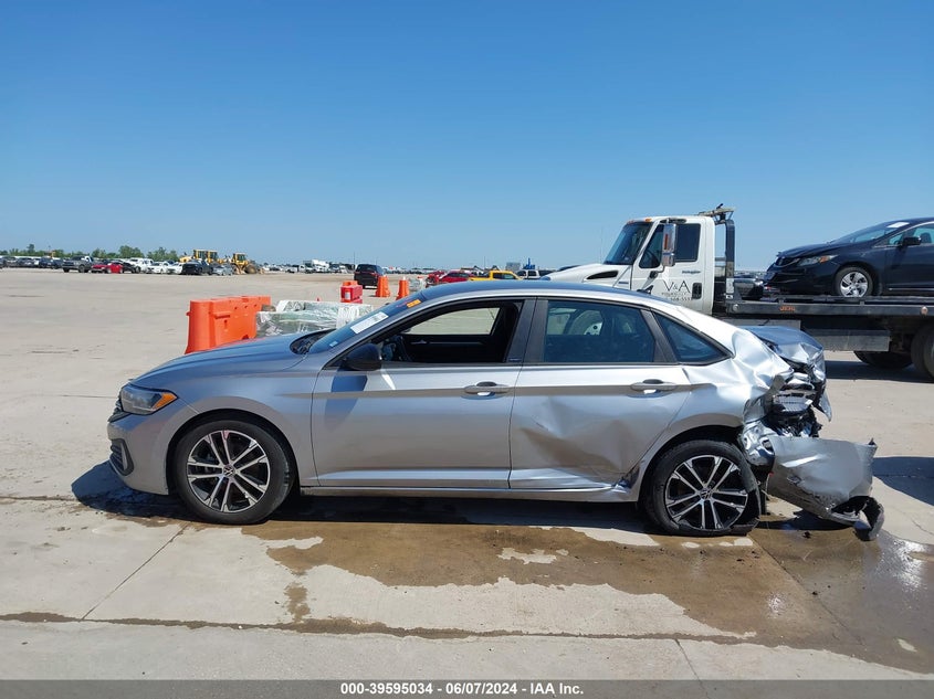 2023 Volkswagen Jetta 1.5T Sport VIN: 3VWBM7BU2PM036458 Lot: 39595034
