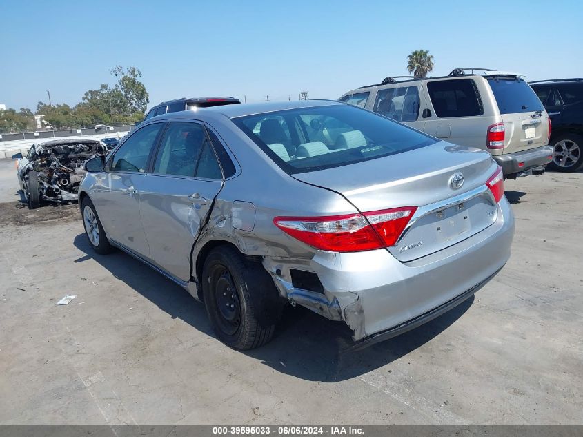 2015 Toyota Camry Le VIN: 4T1BF1FK8FU116047 Lot: 39595033