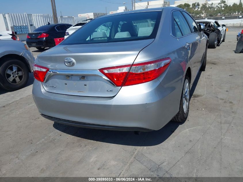 2015 Toyota Camry Le VIN: 4T1BF1FK8FU116047 Lot: 39595033