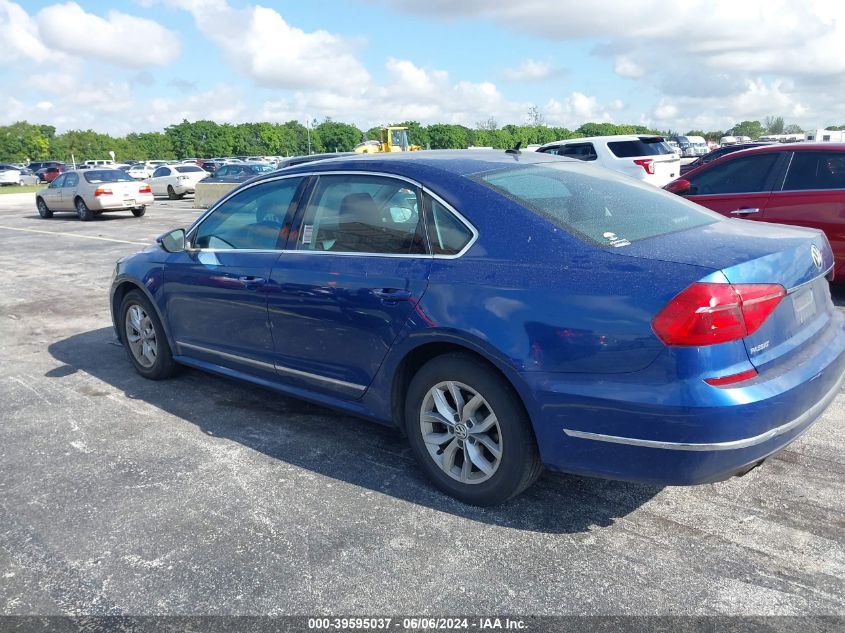 2016 Volkswagen Passat 1.8T S VIN: 1VWAT7A32GC046285 Lot: 39595037