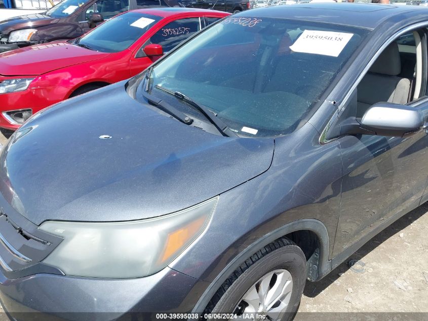 2013 Honda Cr-V Ex VIN: 5J6RM4H59DL053667 Lot: 39595038