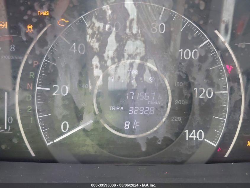 2013 Honda Cr-V Ex VIN: 5J6RM4H59DL053667 Lot: 39595038