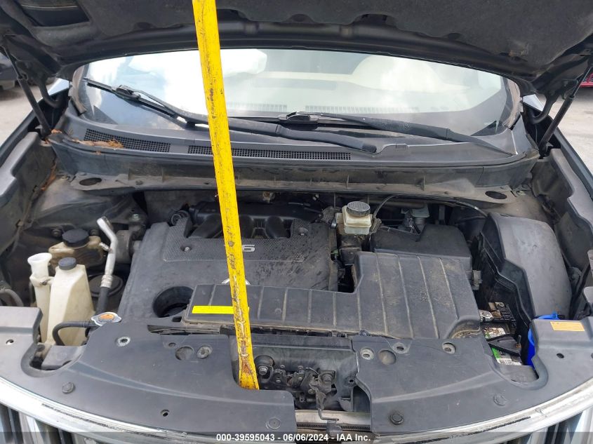 2009 Nissan Murano Sl VIN: JN8AZ18U59W002641 Lot: 39595043