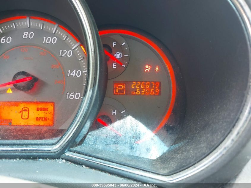 2009 Nissan Murano Sl VIN: JN8AZ18U59W002641 Lot: 39595043