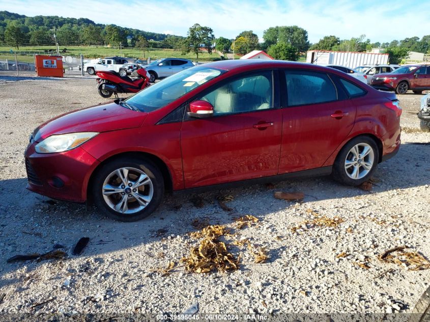 2014 Ford Focus Se VIN: 1FADP3F25EL138233 Lot: 39595045