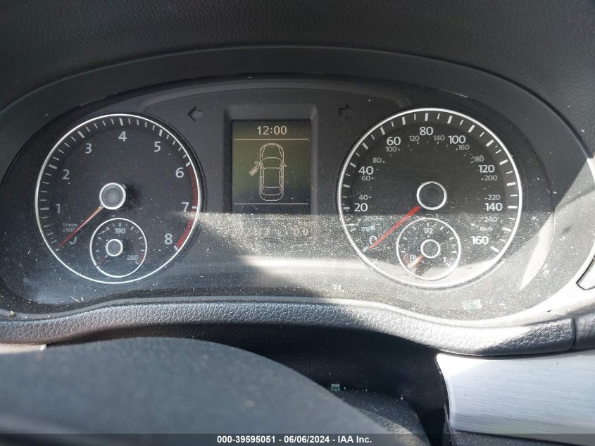 2012 Volkswagen Passat 2.5L Se VIN: 1VWBH7A30CC069077 Lot: 39595051