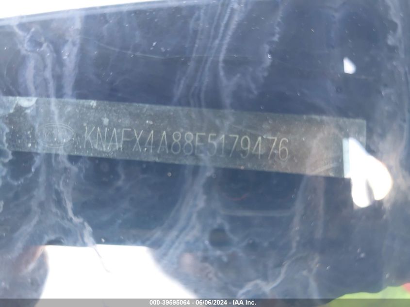 2014 Kia Forte Ex VIN: KNAFX4A88E5179476 Lot: 39595064