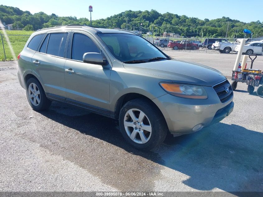 2007 Hyundai Santa Fe Limited/Se VIN: 5NMSH13E87H006993 Lot: 39595078