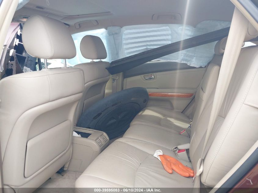 2008 Lexus Rx 350 VIN: JTJGK31U480014679 Lot: 39595083