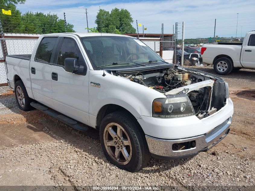 2005 Ford F150 Supercrew VIN: 1FTPW12555FA94814 Lot: 39595094