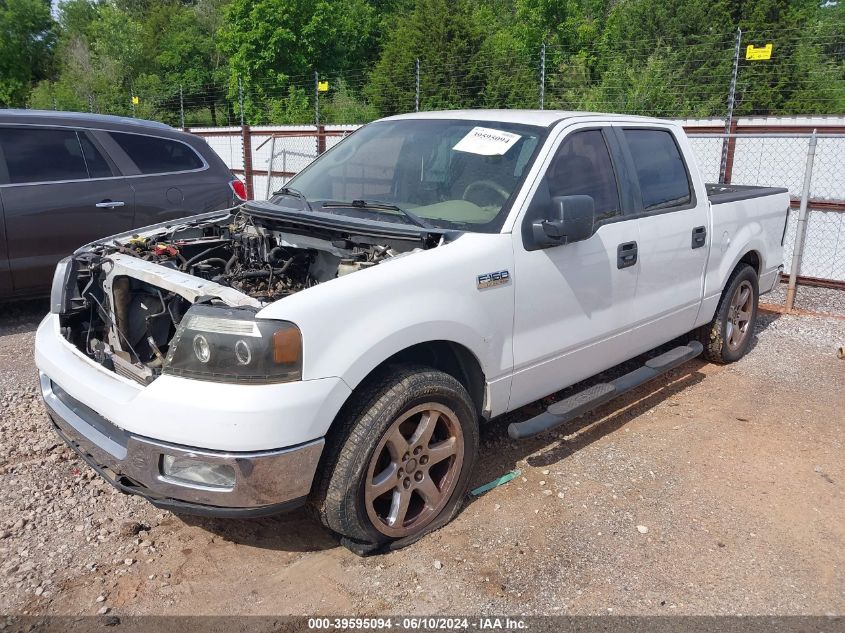 2005 Ford F150 Supercrew VIN: 1FTPW12555FA94814 Lot: 39595094