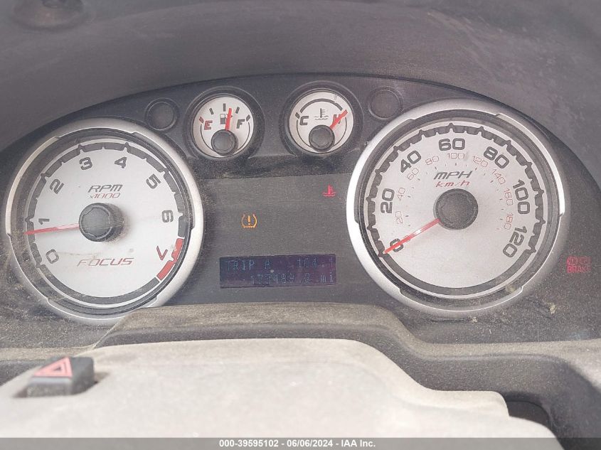 2008 Ford Focus Se/Ses VIN: 1FAHP35N98W209367 Lot: 39595102