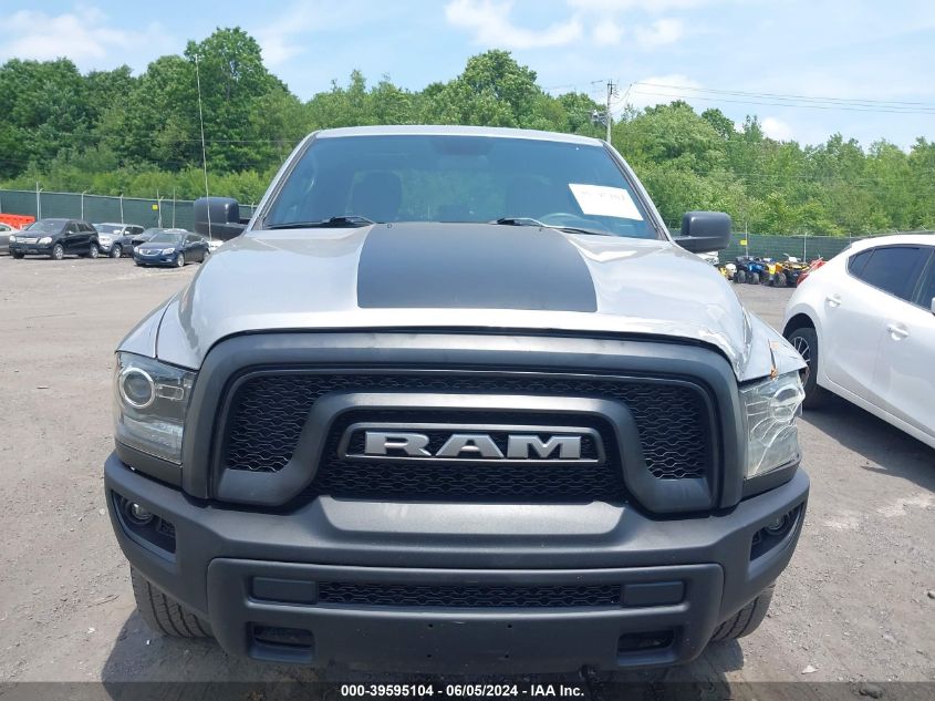 2021 Ram 1500 Classic Warlock Quad Cab 4X4 6'4 Box VIN: 1C6RR7GT9MS512699 Lot: 39595104