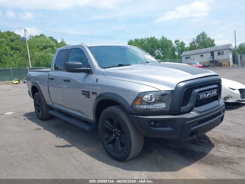 2021 Ram 1500 Classic Warlock Quad Cab 4X4 6'4 Box VIN: 1C6RR7GT9MS512699 Lot: 39595104