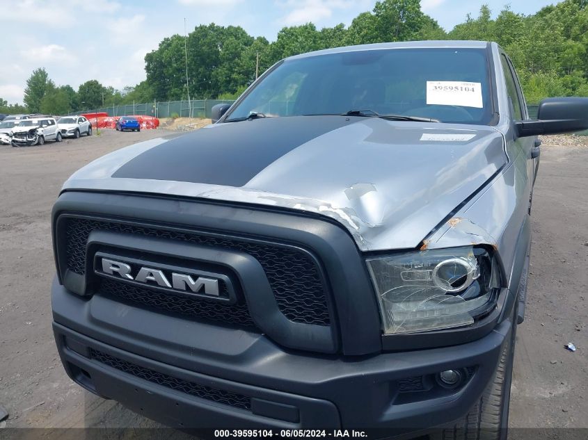 2021 Ram 1500 Classic Warlock Quad Cab 4X4 6'4 Box VIN: 1C6RR7GT9MS512699 Lot: 39595104