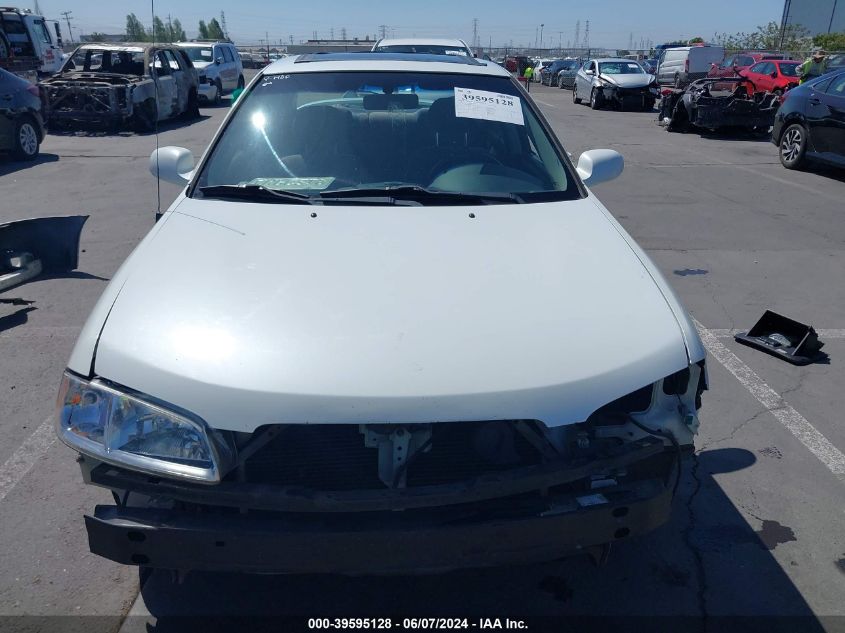 2000 Nissan Sentra Se VIN: 3N1BB51D2YL103987 Lot: 39595128