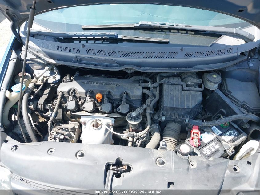 2008 Honda Civic Lx VIN: 2HGFG12608H528885 Lot: 39595165