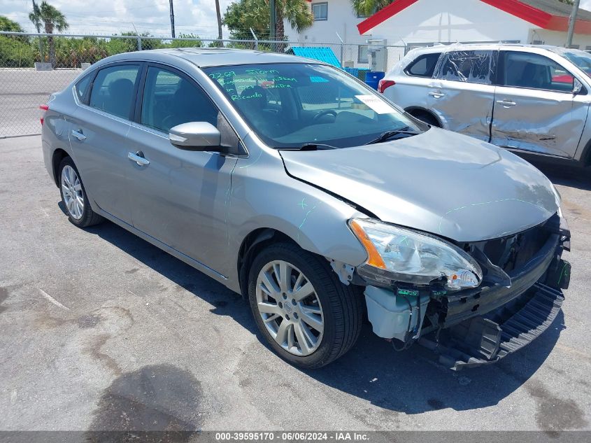 2014 Nissan Sentra Sl VIN: 3N1AB7AP5EY320420 Lot: 39595170