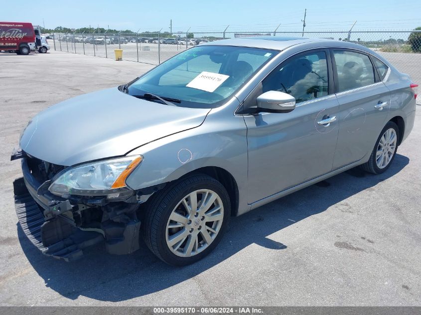 2014 Nissan Sentra Sl VIN: 3N1AB7AP5EY320420 Lot: 39595170